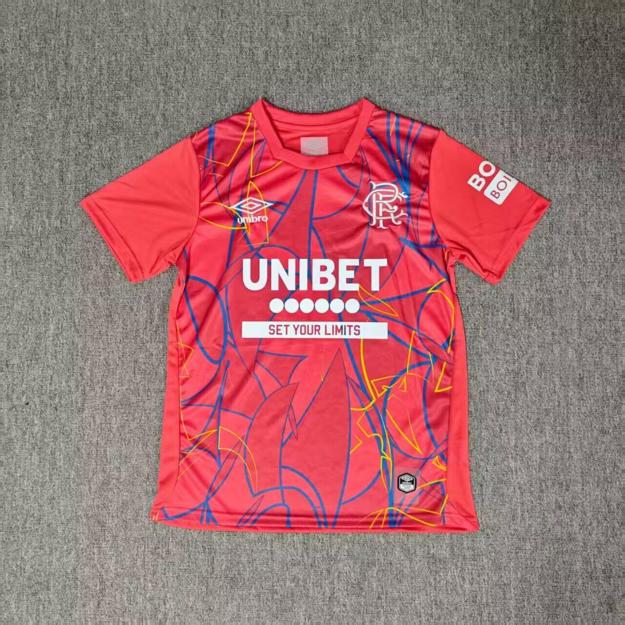 AAA Quality Rangers 26/27 GK Red Soccer Jersey